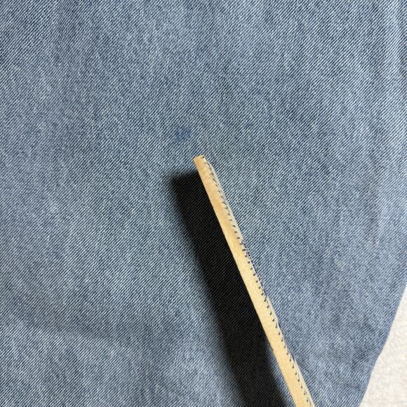 Old Navy Womens Extra High Rise Balloon Jeans Size 24 Light Wash Y2K Baggy - Picture 5 of 8